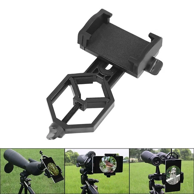 Soporte de montaje de metal resistente para microscopio de detección cámara de teléfono móvil