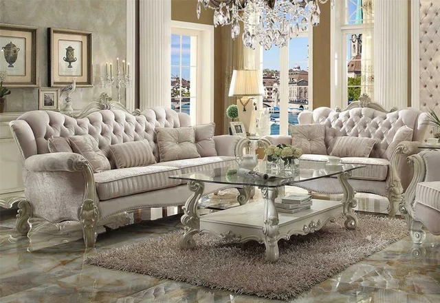 Luxury Chesterfield Sofa Set 3+2+1 Seater Design New Sofas Upholstery Couch Wood