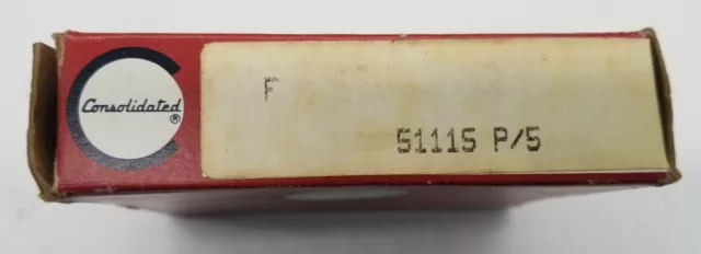 Consolidated (FAG) 51115 P/5 Thrust Ball Bearing