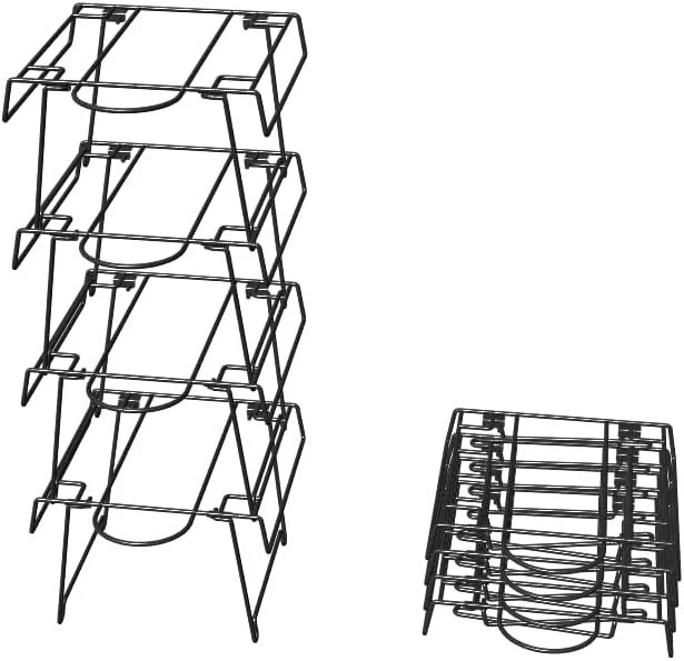 4 TIER WIRE Countertop Hat Display Stand Cap Hat Rack Class Rack for