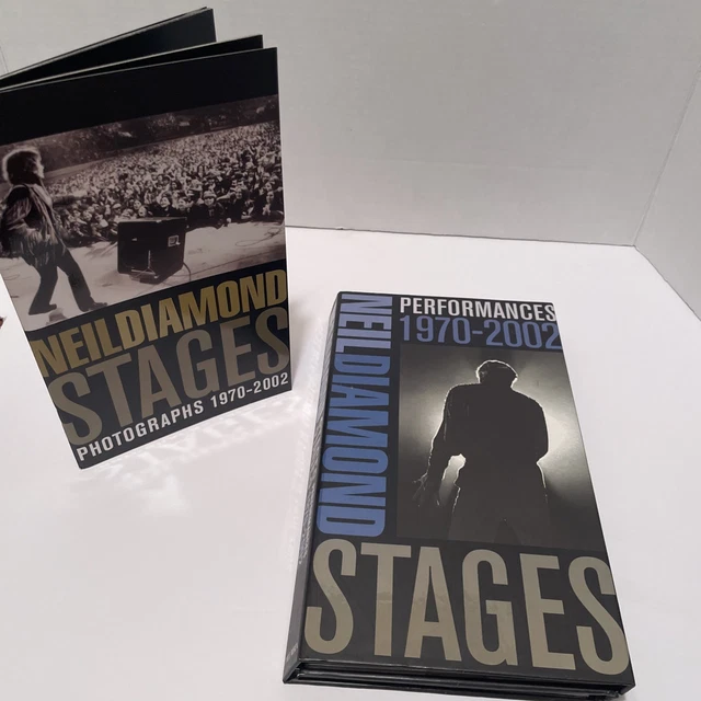 NEIL DIAMOND STAGES Performances 1970 - 2002 Six CD Box Set Vc10