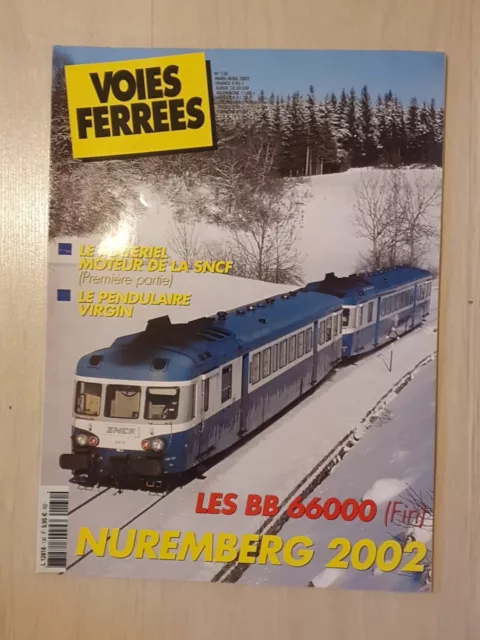 Voies Ferrees N°: 130 -Les   Bb  66000 -  Mars/Avril  2002 -