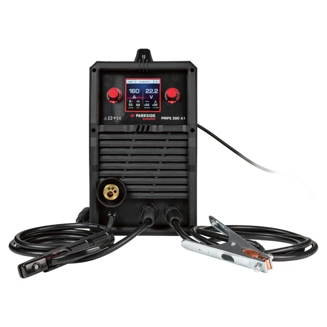 PARKSIDE MIG MAG Pulse Welding Machine pmpa 200A, E Hand Welding, Filling Wire Lidl £371.40