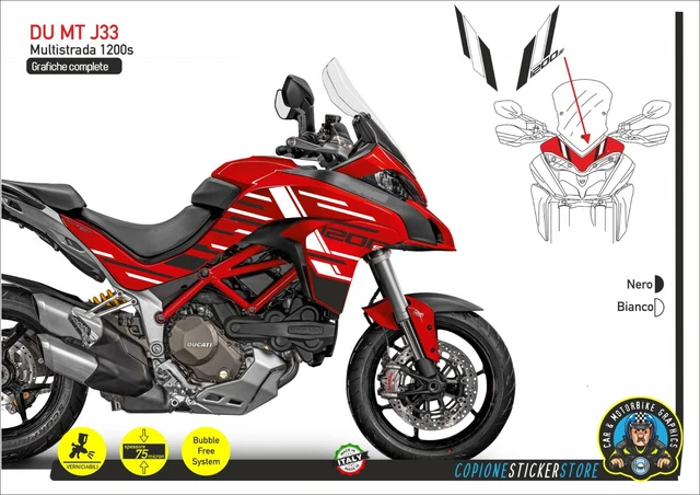 Kit Carénage + Pare-brise DR75SFU Pour Ducati 750/900SS & Moto Guzzi Le Mans Imola - RicambiWeiss, Neuf D'Italie