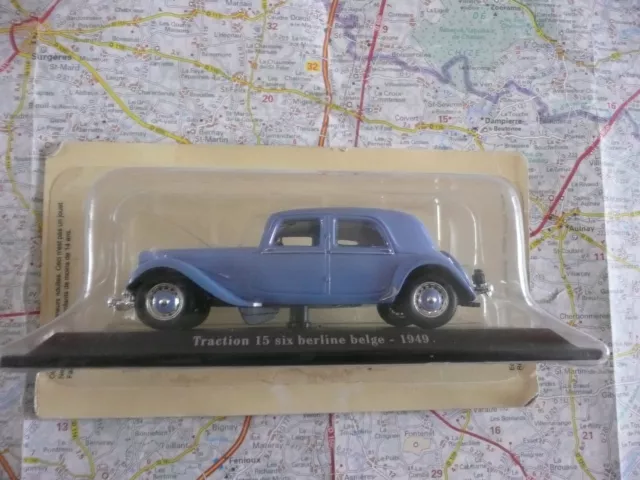 CITROËN Traction 15 Six Berline Belge 1949  Universal Hobbies  1/43 en blister
