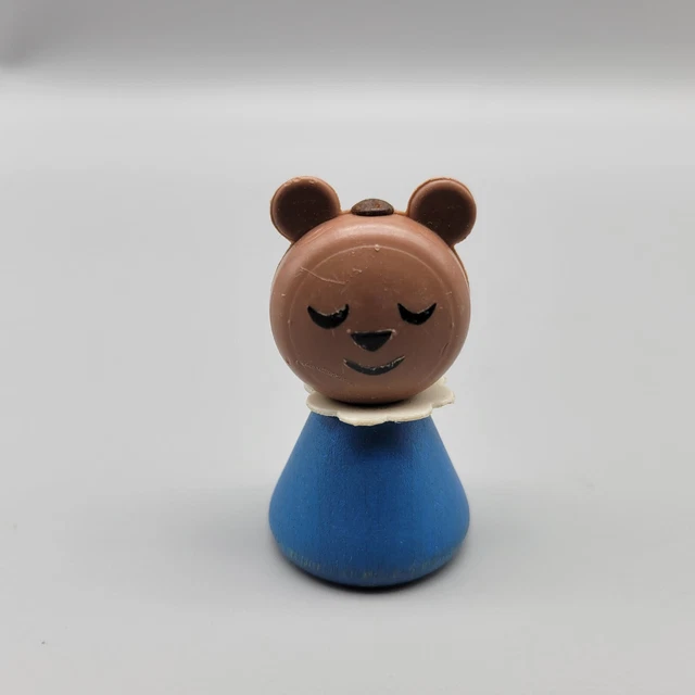 VTG Fisher Price Mama Bear Figure Only #151 Goldilocks & 3 Bears Playset 1967
