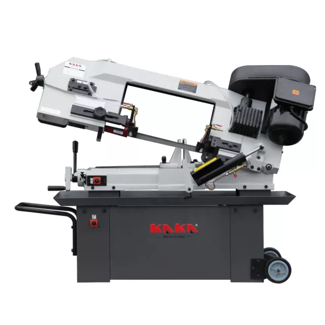 KANG Industrial BS-912B Horizontal Bandsaw, 228mm Round Bar Cutting saw, 240V