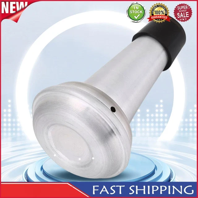 Trumpet Straight Mute Rubber Aluminum Alloy Trumpet Mute Straight Practice Mute