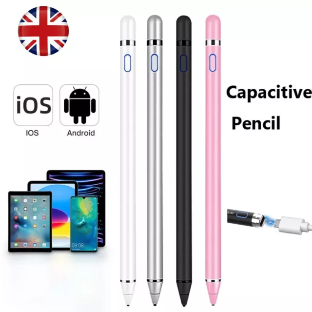 Universal Active Stylus Pen Pencil for Apple iPad iPhone Samsung Android Tablet