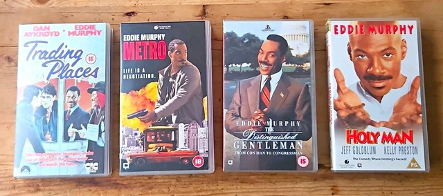 Vhs Numbers TRADING PLACES & Eddie Murphy 4 x VHS PAL BUNDLE £21.50 - PicClick UK