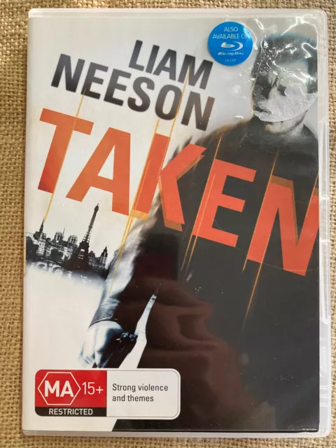 DVD Movie Film R4 Action Adventure Kidnap DRAMA Thriller - TAKEN LIAM NEESON