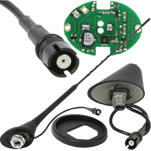 Mât De Base D'antenne De Toit Remplacement 16 - Pour VW, Seat, Skoda Raku 2, Universel