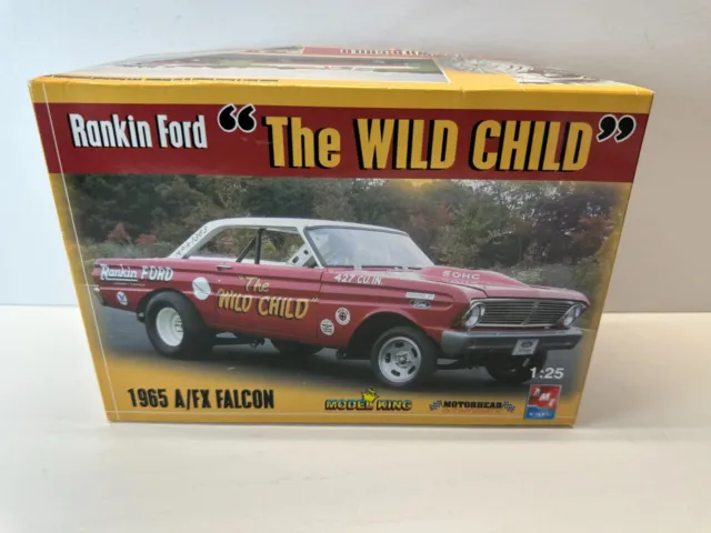 AMT 1:25 Scale 1965 Ford A/Fx Altered Falcon Rankin Ford "Wild Child" Model Kit