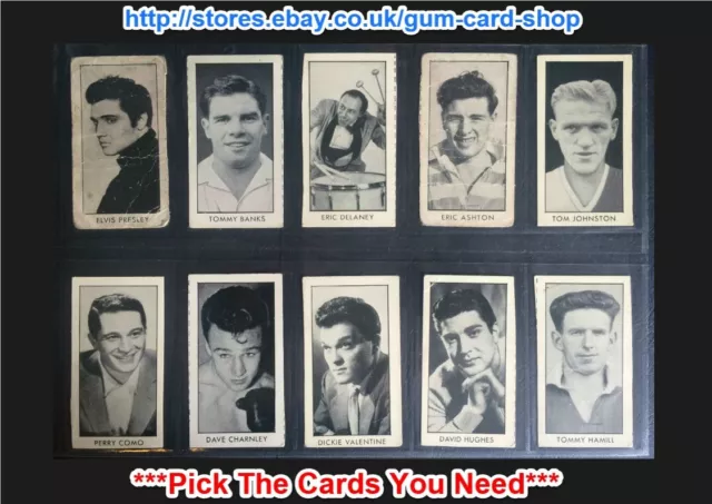 Thomson Stars Of Sport & Entertainment 1958 (Rover) (F) *Please Select*