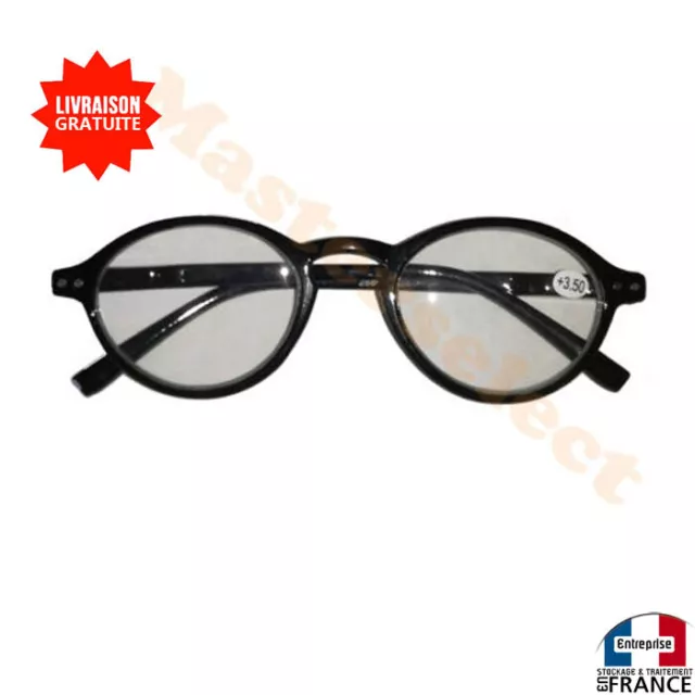 Lunettes Loupe De Vue Lecture Ronde Pour Femme Homme Avec Points Corrections