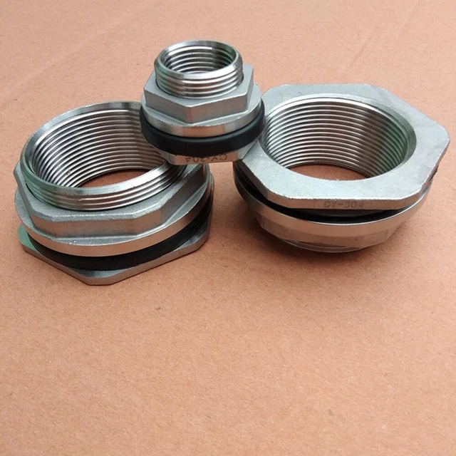 FITTINGS BULKHEAD TANK Fit Homebrew Beer Manufacturing Weldless 3/4inch