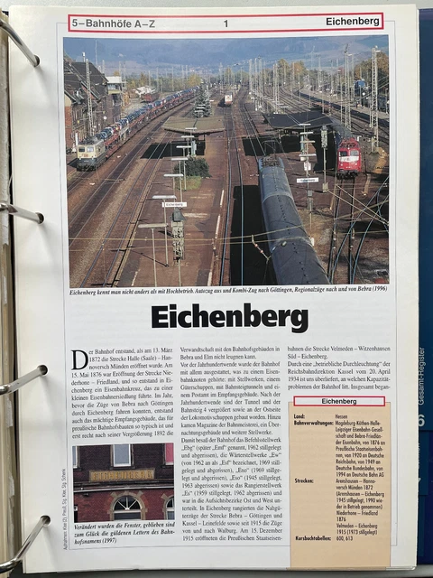 Eichenberg aus Das große Archiv der Bahnhöfe