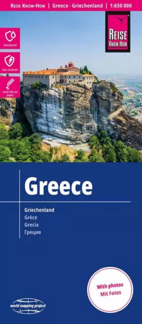 Reise Know-How Landkarte Griechenland / Greece (1:650.000) | (Land-)Karte | 2 S.