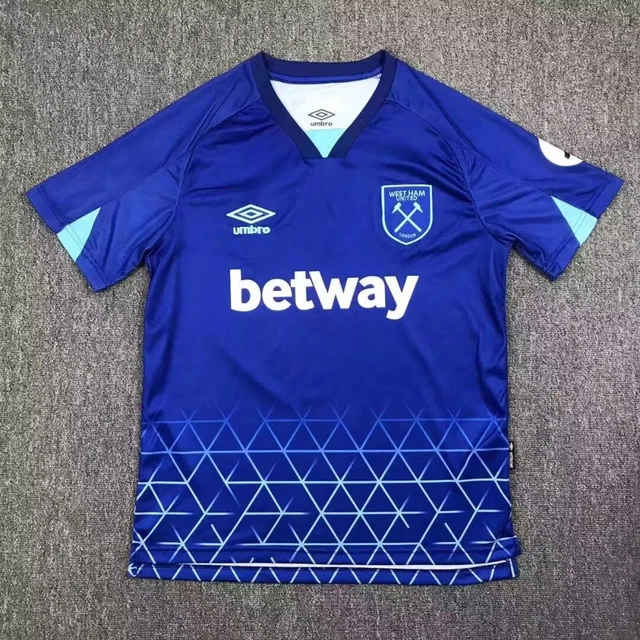 23/24 Adults Mens West Ham Unite Third Away Football Kit Soccer Shirt Sportswear