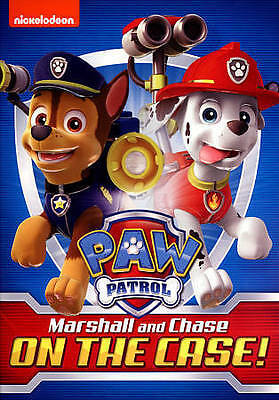 paw patrol dvd marshall and chase on the case