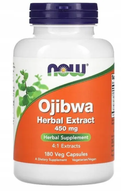 NOW Foods - Extracto de hierbas OJIBWA - 180 cápsulas