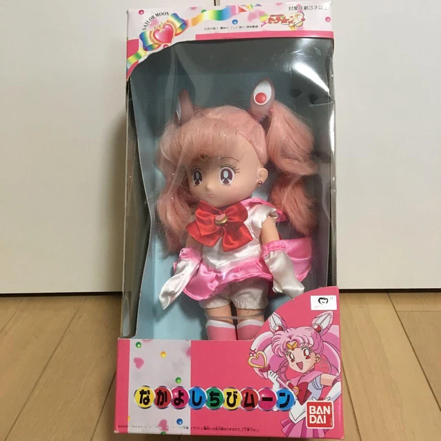 SAILOR CHIBIUSA CHIBI Moon Bandai Anni 90 Doll Bambola Vintage Cm. 8