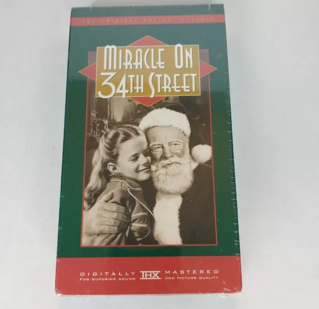 Miracle On 34th Street VHS Digitally Remastered 20th Century Fox