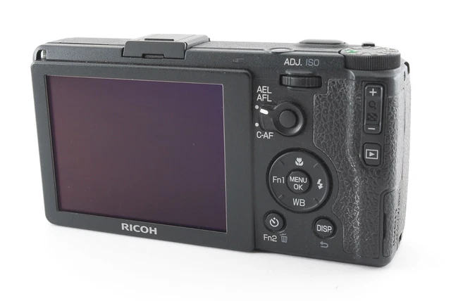 [NEAR MINT] RICOH GR 16.2 MP Digital Compact Camera APS-C Black From JAPAN 866 3