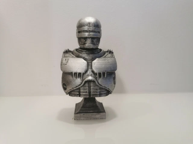 Robocop buste peint à la main