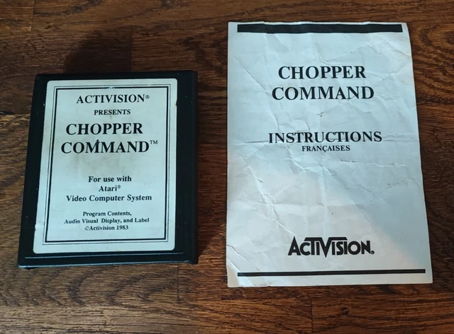 Jeu Atari 2600 – Chasse à La Jungle – Cartouche NTSC – Bon état De Fonctionnement
