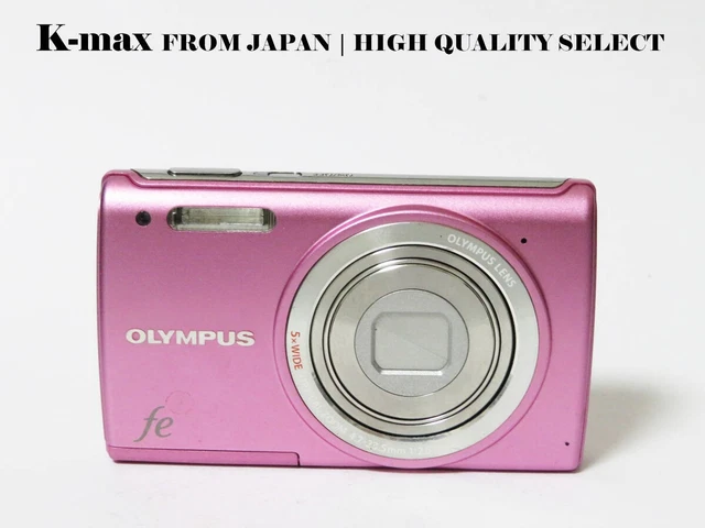 OLYMPUS OLYMPUS FE 5050 rosa totalmente funcional como nuevo