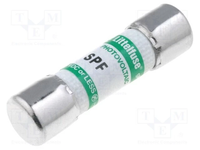 Sécurité : Schmelz 12A 1kVDC 10,3x38mm SPF 0SPF012.T Assurance 10, 3x38mm Fl