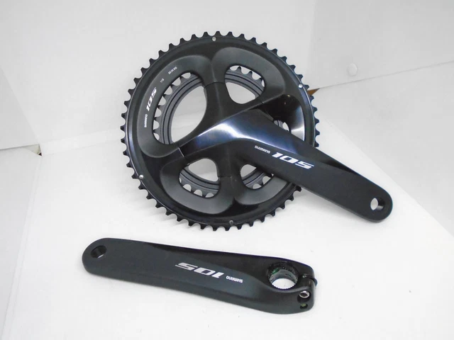 Shimano 105 R7000 11-Gang Felge Bremsgruppensatz 170MM 50/34T 11-30T SCHWARZ ~ 2