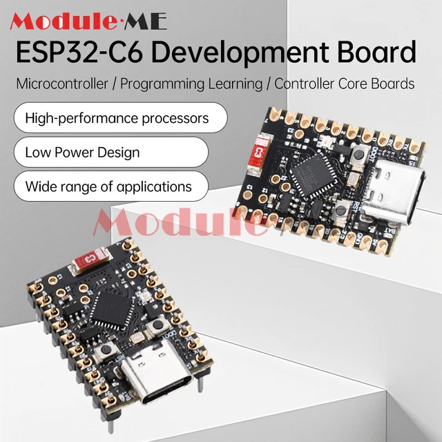 core board module development board programming board... ESP32-C6 WIFI BLUETOOTH Development Board Microcontroller Programming ...