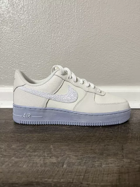 Nike Air Force 1 '07 LV8 EMB Shoes Sneakers Summit White/Gray  DV0787-100 US 7-12