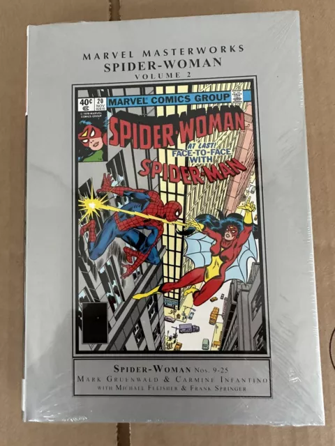 Marvel Masterworks Spider-Woman Volume 2 Marvel Comics HC Hardcover NEW
