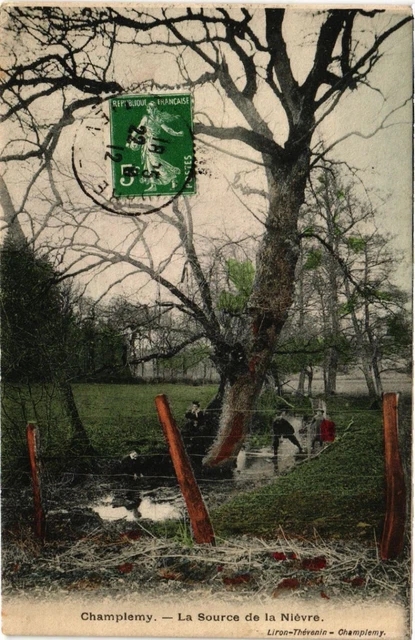 CPA CHAMPLEMY - La Source de la Nievre (518016)