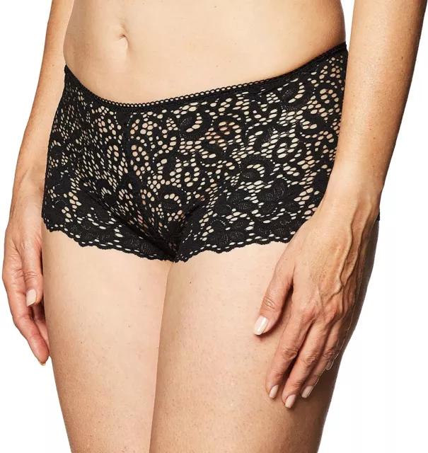 DKNY 268185 WOMEN'S Classic Lace Boyshort Underwear Size L $20.00 - PicClick