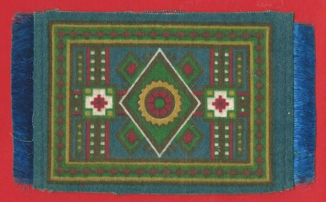 AMER. TOB. CO. ATC - CONVENTIONAL RUG Design 48 - BLANKET CIGARETTE CARD (QL02)