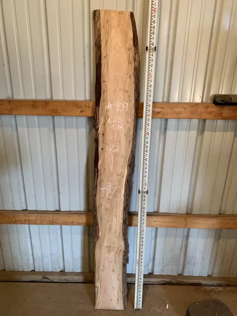 Figured Cherry Wood Slab Live Edge DIY Lumber Epoxy Table Shelf Craft Project
