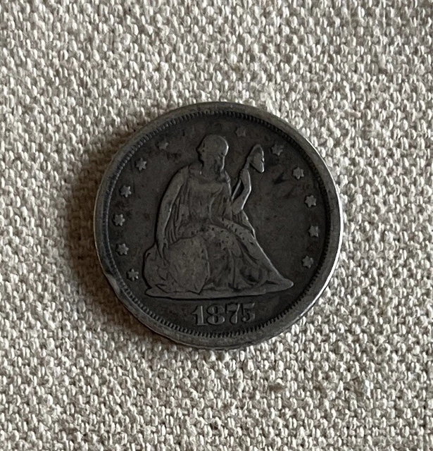1875-S Twenty Cent Piece