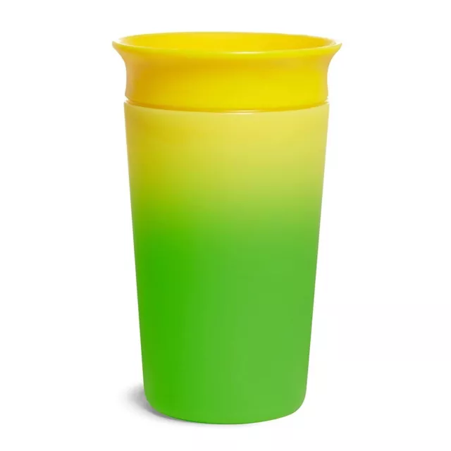 Munchkin Miracle 360 Colour Changing Sippy Cup 9 Oz 266Ml Yellow 12M+