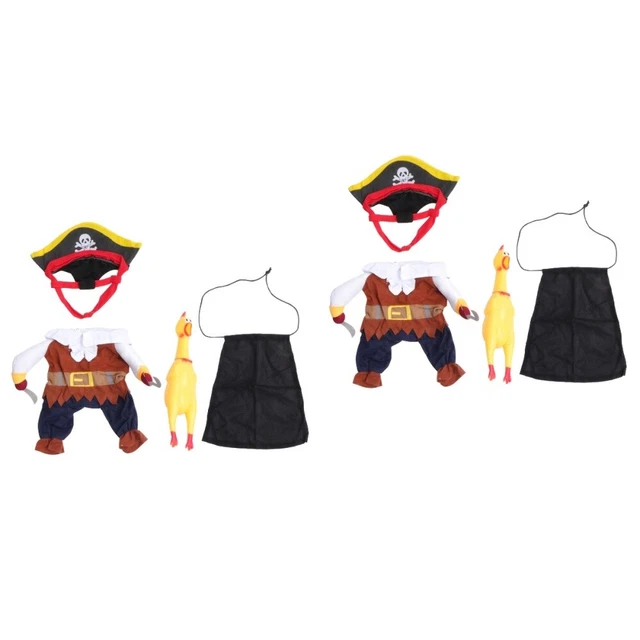 Set 2 Costume Da Gatto Di Halloween Cane Abiti Per Gatti Demone