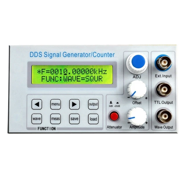 Générateur de signal à panneau intégré SGP1010S différentes formes d'onde