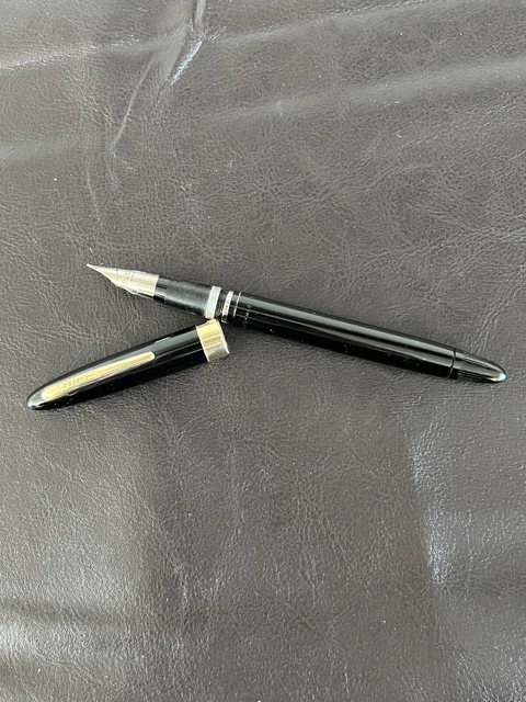 Vintage Sheaffer’s Snorkel Fountain Pen - Black