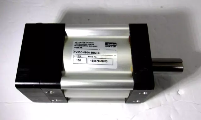 PARKER PV33D-090A-BB2-B, ROTARY ACTUATOR 150 PSI. New