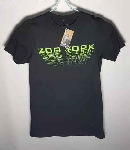 Zoo York | Mens Front Graphic Print Round Neck T-Shirt (Black) | Size Small