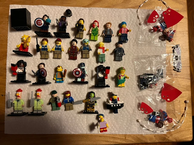 Lot Of Lego Minifigures (Marvel CMF/Simpsons/Star Wars/Chima) Clone Wars Padme Lot Of Lego Minifigures (Marvel CMF/Simpsons/Star Wars/Chima) Clone Wars Padme