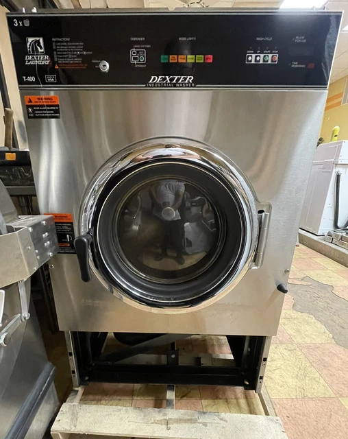 Dexter T400 30lb Industrial / Commercial On Premise Washer  13 Phase
