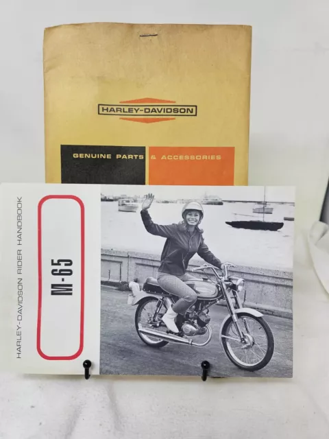 1968 Harley Davidson  M-65 M-65S Riders Handbook Owners Manual 99477-68